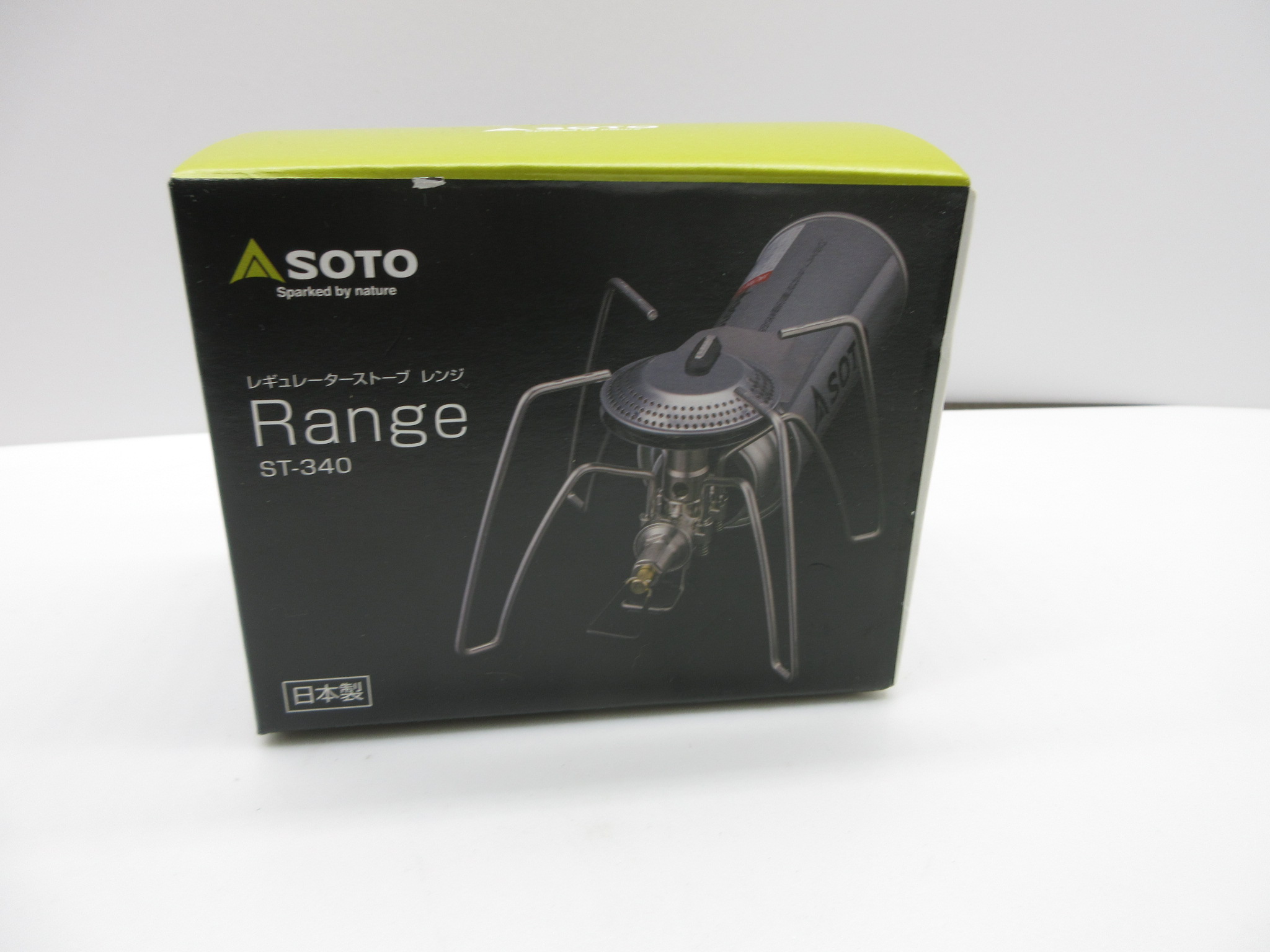 ソト(SOTO) 日本製 シングルバーナー レギュレーターストーブ Range (レンジ) ST-340 シルバー