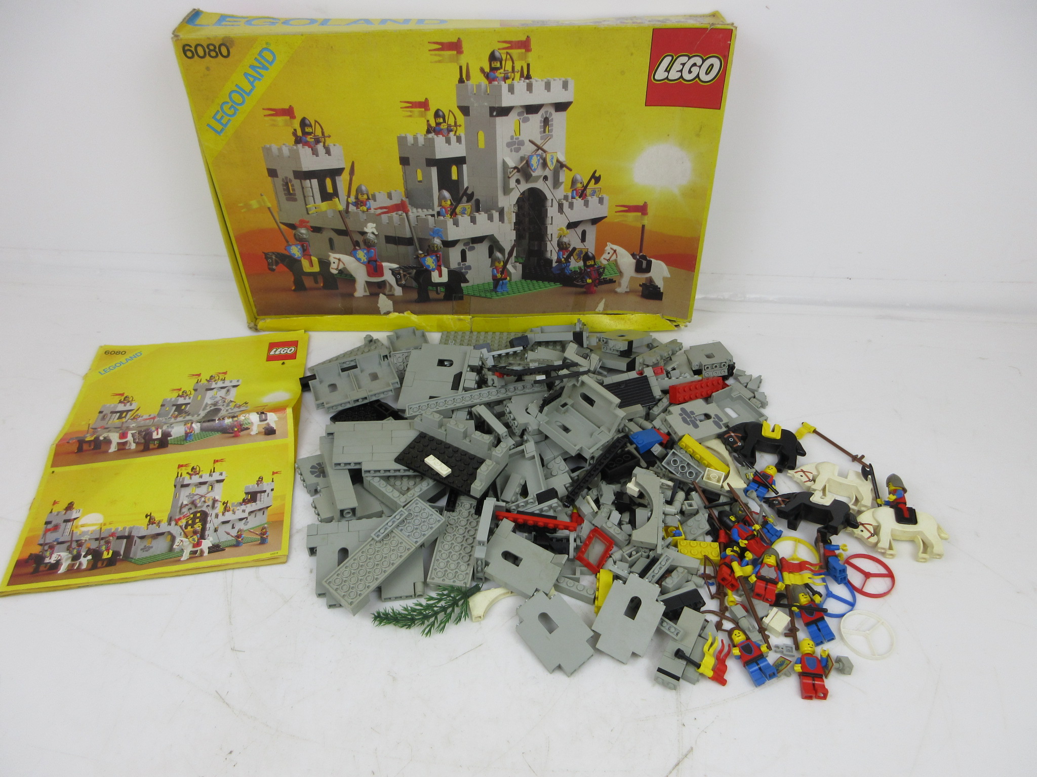 レゴ LEGO お城シリーズ オールドレゴ 6080 キャッスル ライオンナイトの城