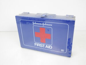 Johnson&Johnson ジョンソン＆ジョンソン ファーストエイドキットボックス FIRST AID KIT