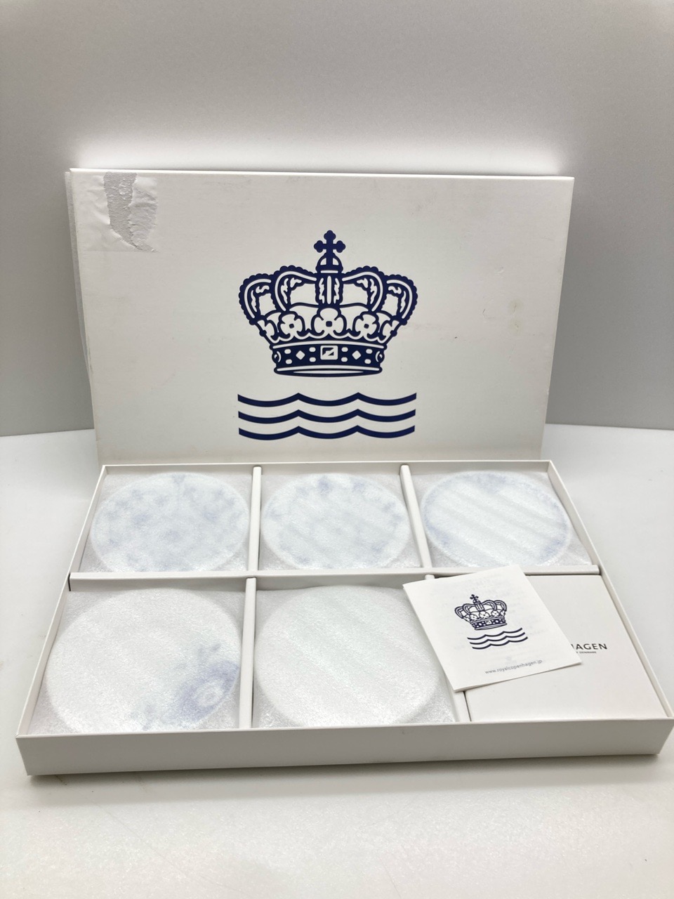 Royal Copenhagen ロイヤルコペンハーゲン ブルーフルーテッド プレート 小皿