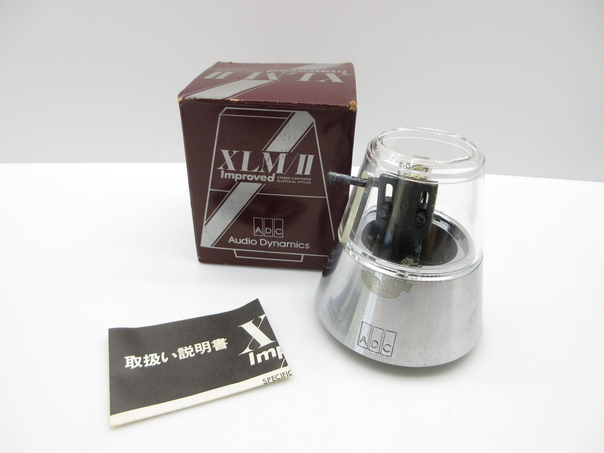 ADC XLM MKⅡ Improved MMカートリッジ Audio Dynamics 検ターンテーブル レコードプレーヤー