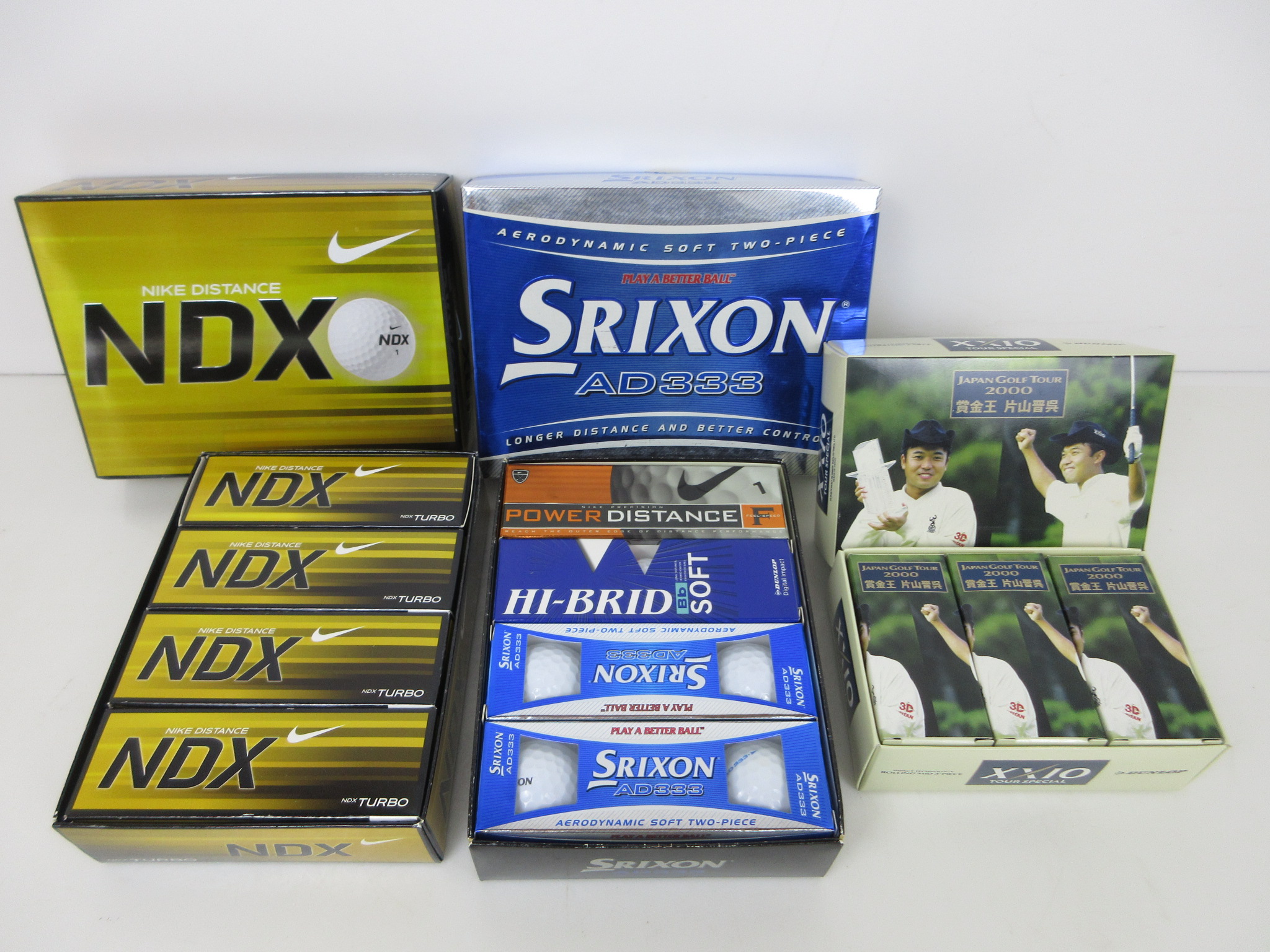 ゴルフボール XXIO NDX NIKE SRIXON AD333