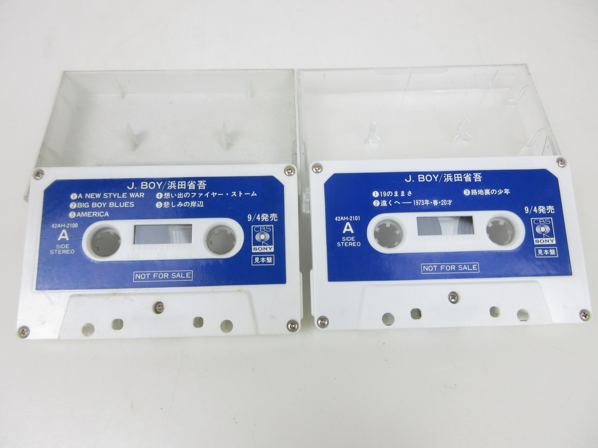 浜田省吾 カセットテープ デモテープ