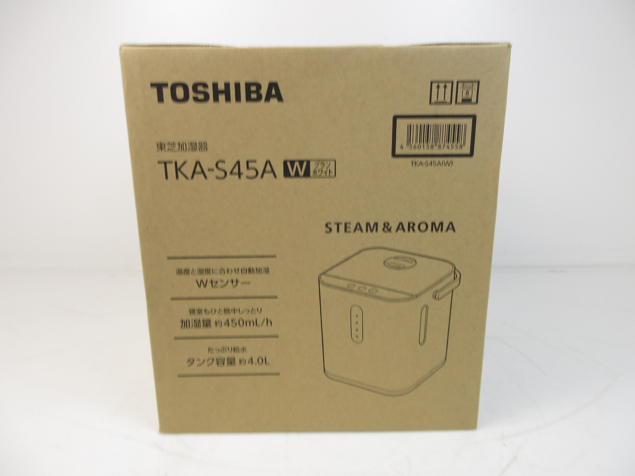 東芝 スチームファン式 加湿器 TKA-S45A グランホワイト