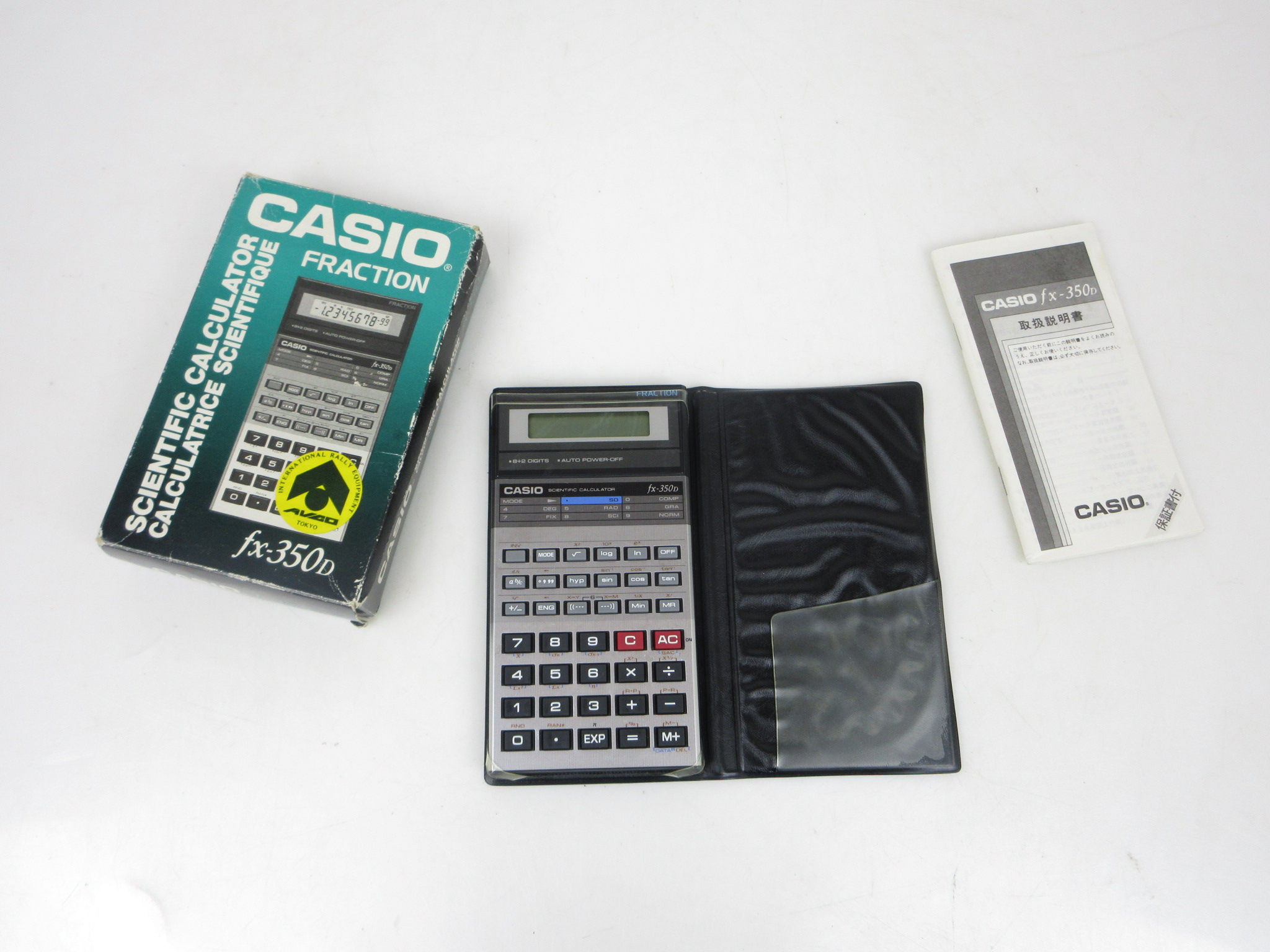 カシオ カラーグラフ関数電卓 fx-350D