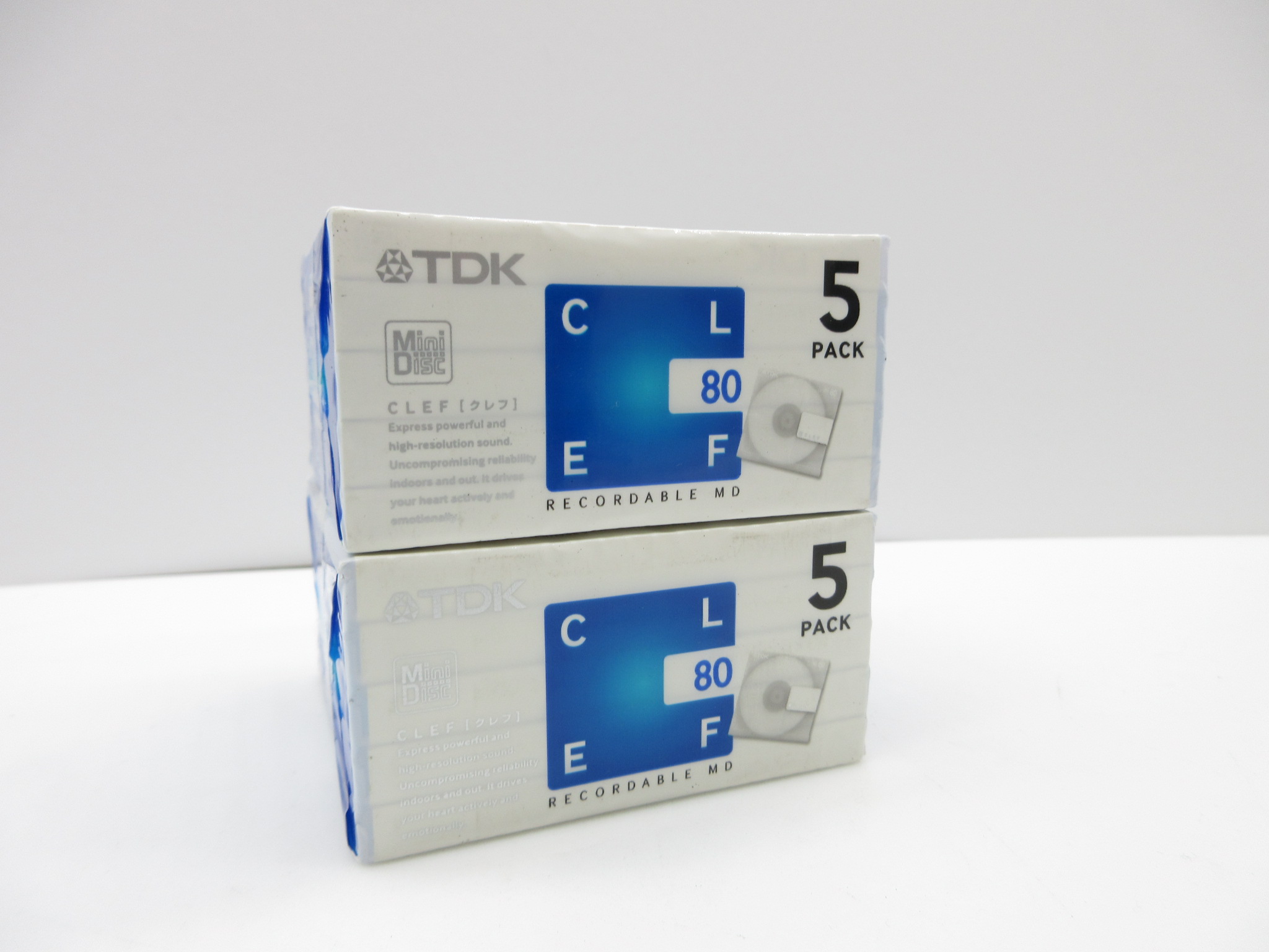 TDK MD MD-CL80X5N ミニディスク