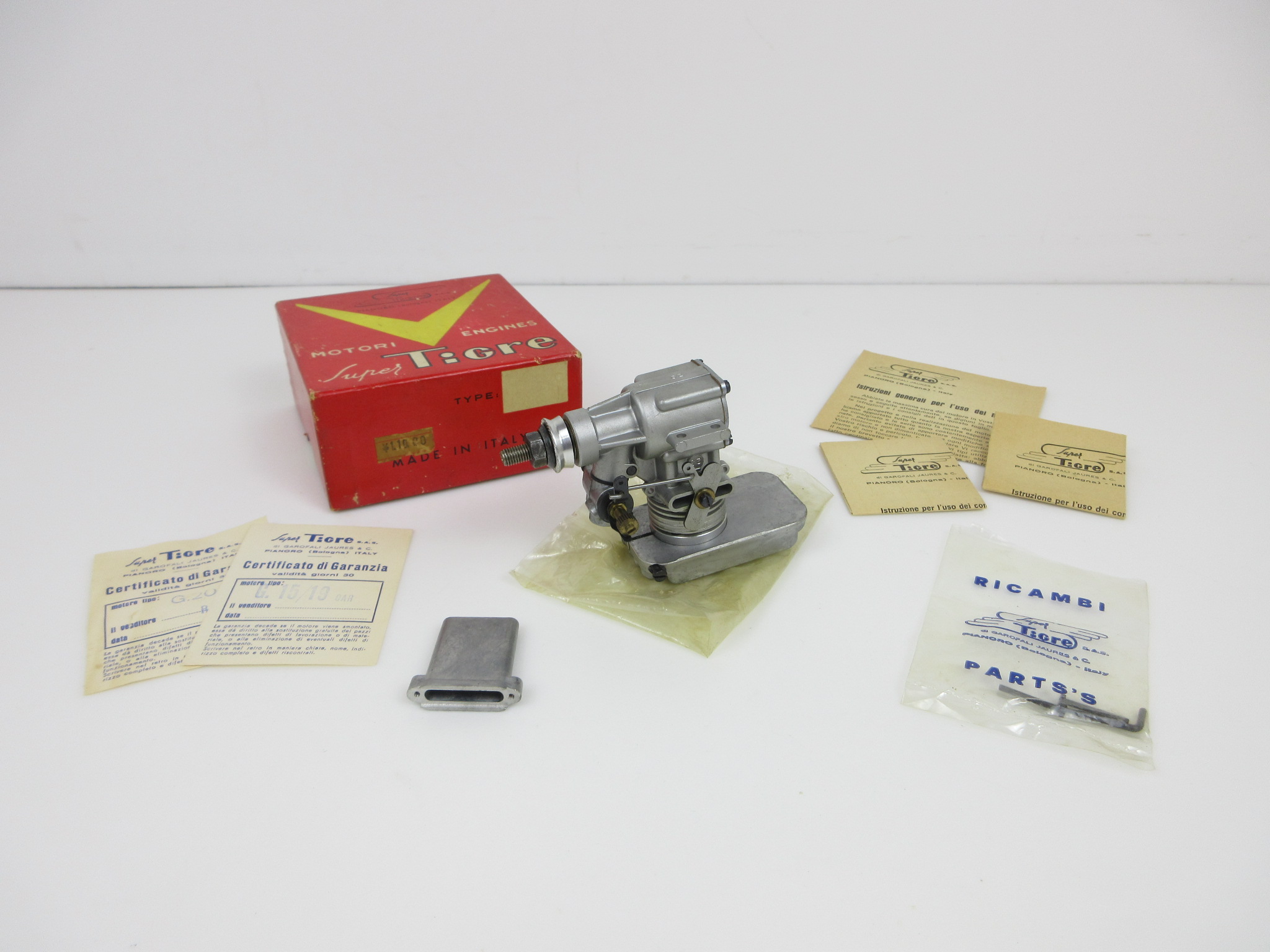 SUPER TIGRE スーパー タイガー MOTORI ENGINES モトリエンジン