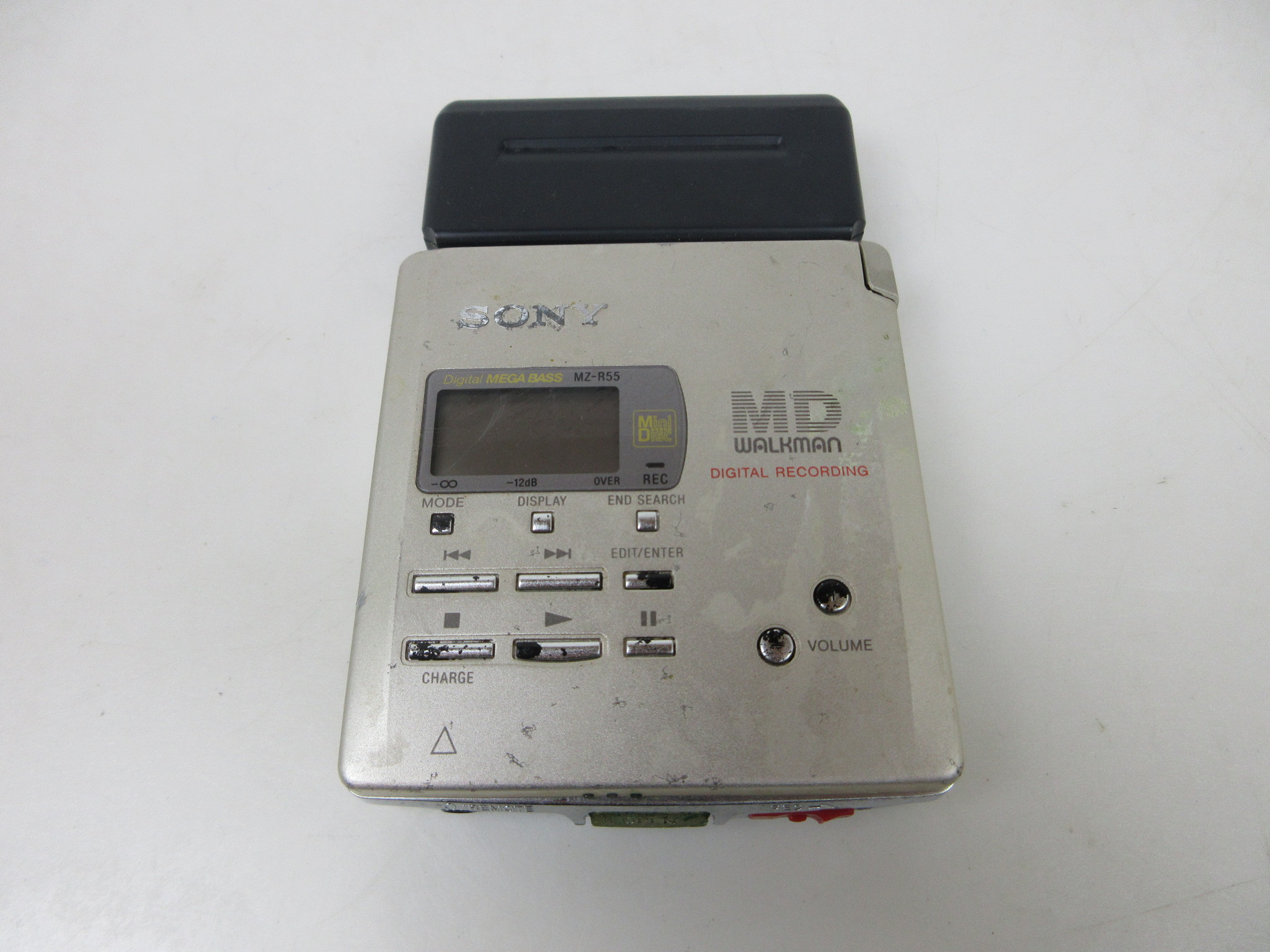 SONY ソニー MZ-R55 シルバー ポータブルMDレコーダー