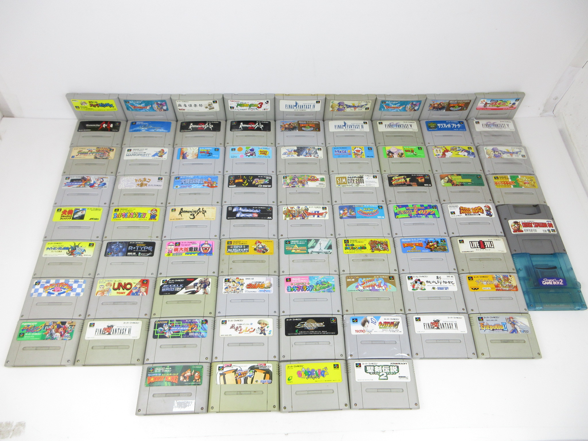 スーパーファミコン カセット まとめ