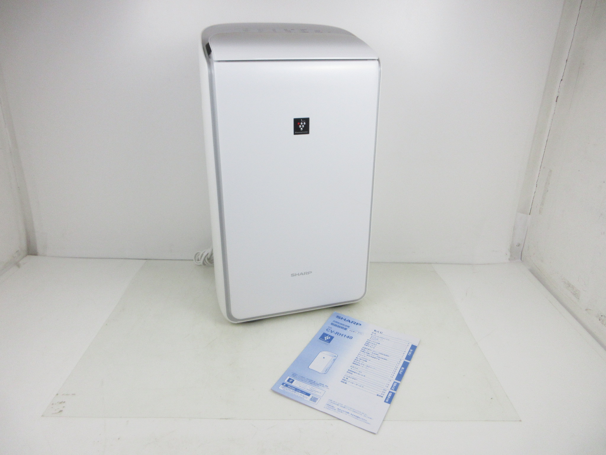 シャープ 衣類乾燥 除湿機 CV-RH140-W ハイブリッド方式