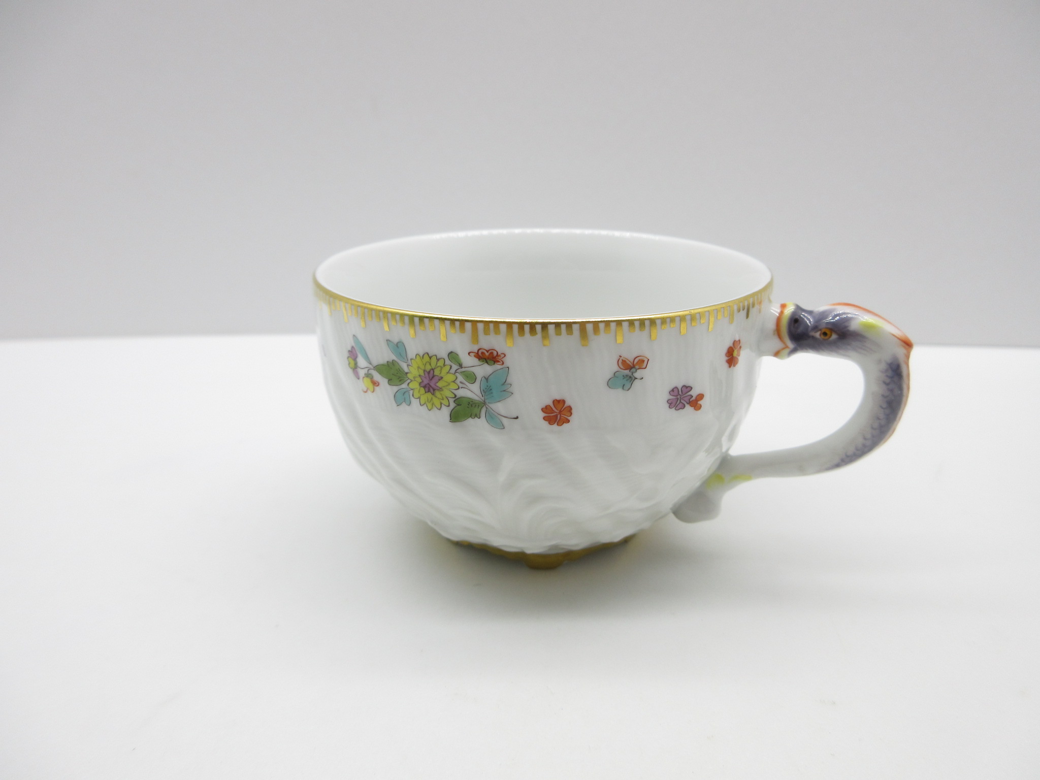 マイセン Meissen スワンレイク 食器 花柄 ティーカップ