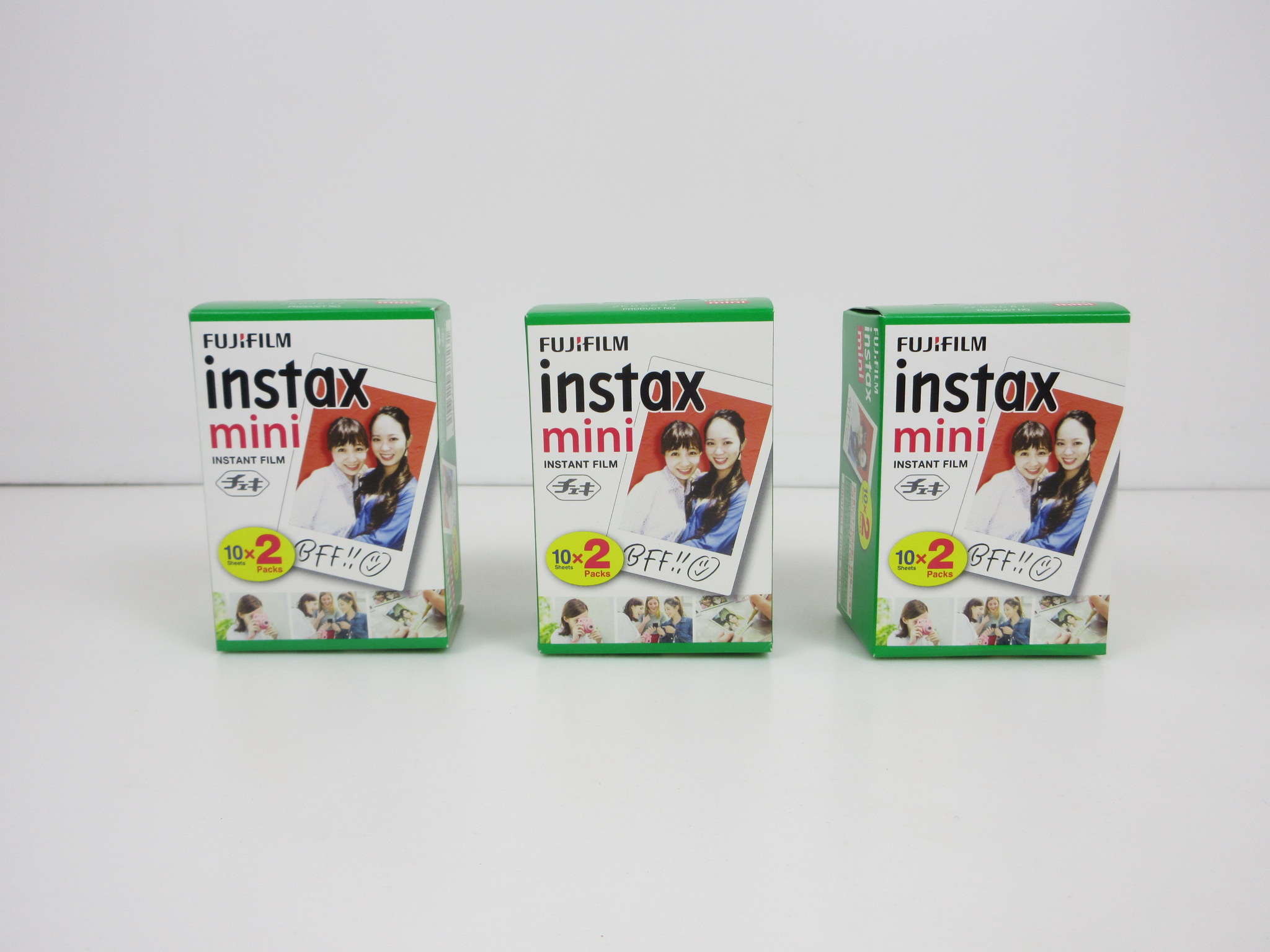 富士フイルム製 チェキ用フィルム instax mini インスタントフィルム