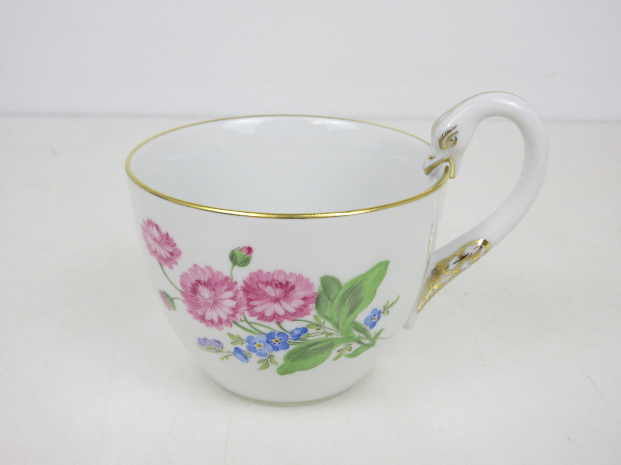 Meissen マイセン スワンハンドル ティーカップ