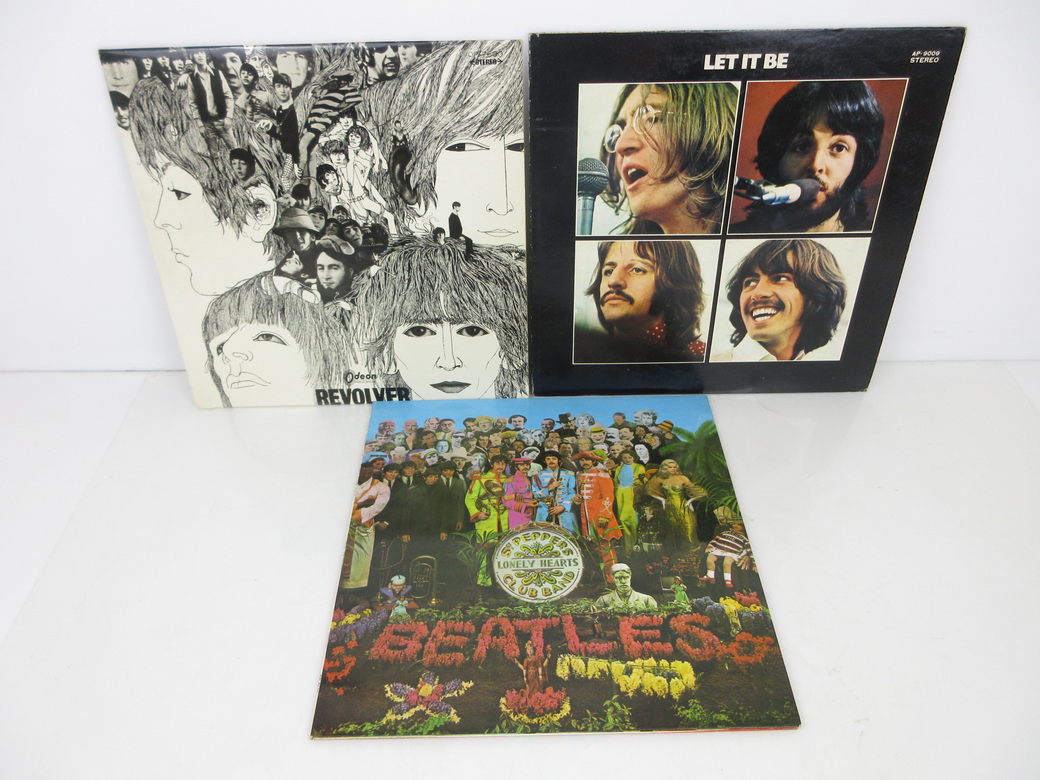 The Beatles Let It Be ザ・ビートルズ リボルバー レット イット ビー 黒盤 sgt レコード