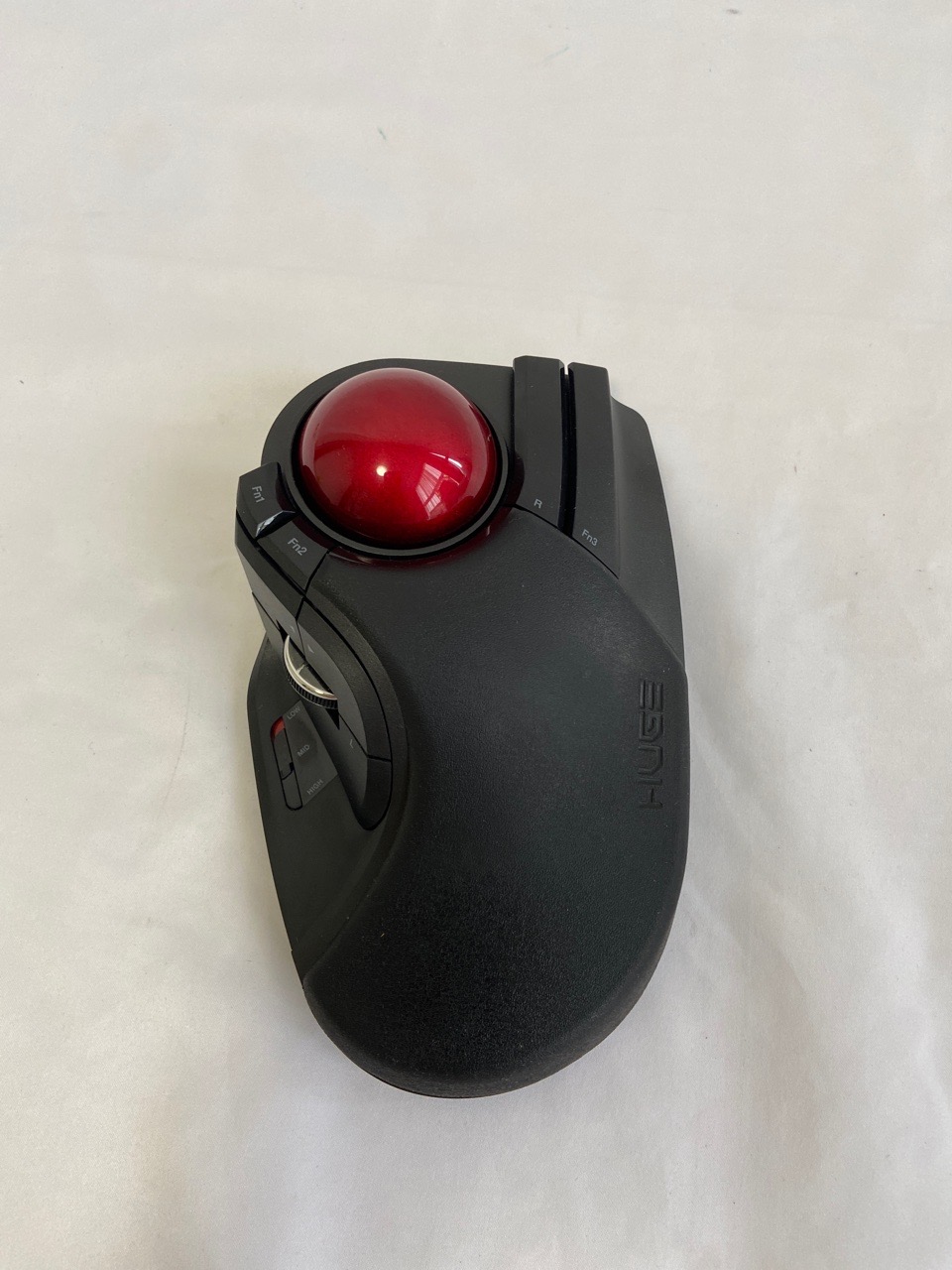 エレコム マウス ワイヤレス トラックボール 大玉 8ボタン チルト機能 ブラック M-HT1DRXBK