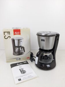 メリタ(Melitta) フィルターペーパー式 コーヒーメーカー エズ 700ml ブラック 5杯用 SKG56-T