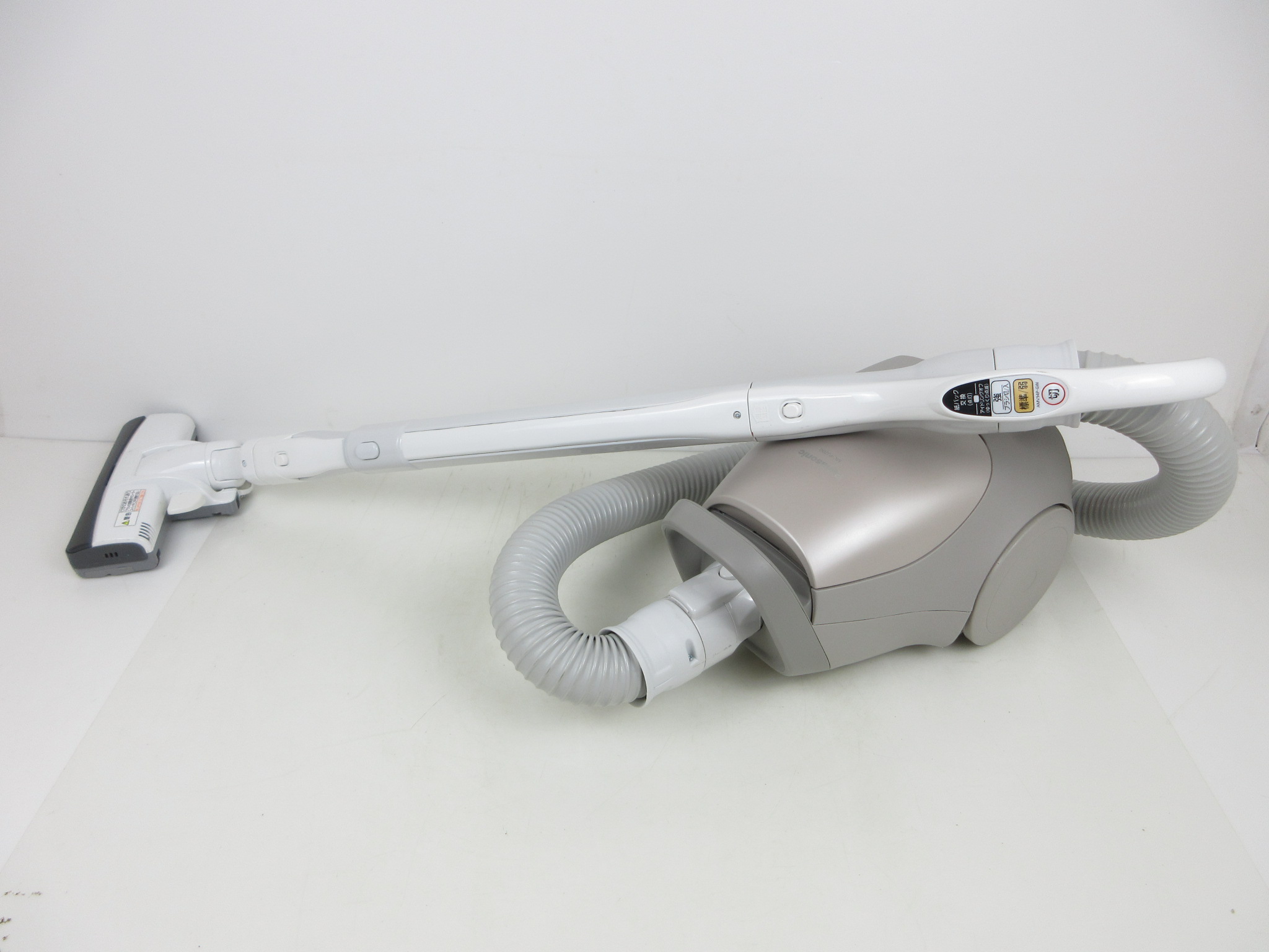 パナソニック 紙パック式掃除機 小型軽量パワーノズル 軽量 シャンパンゴールド MC-PJ20G-N