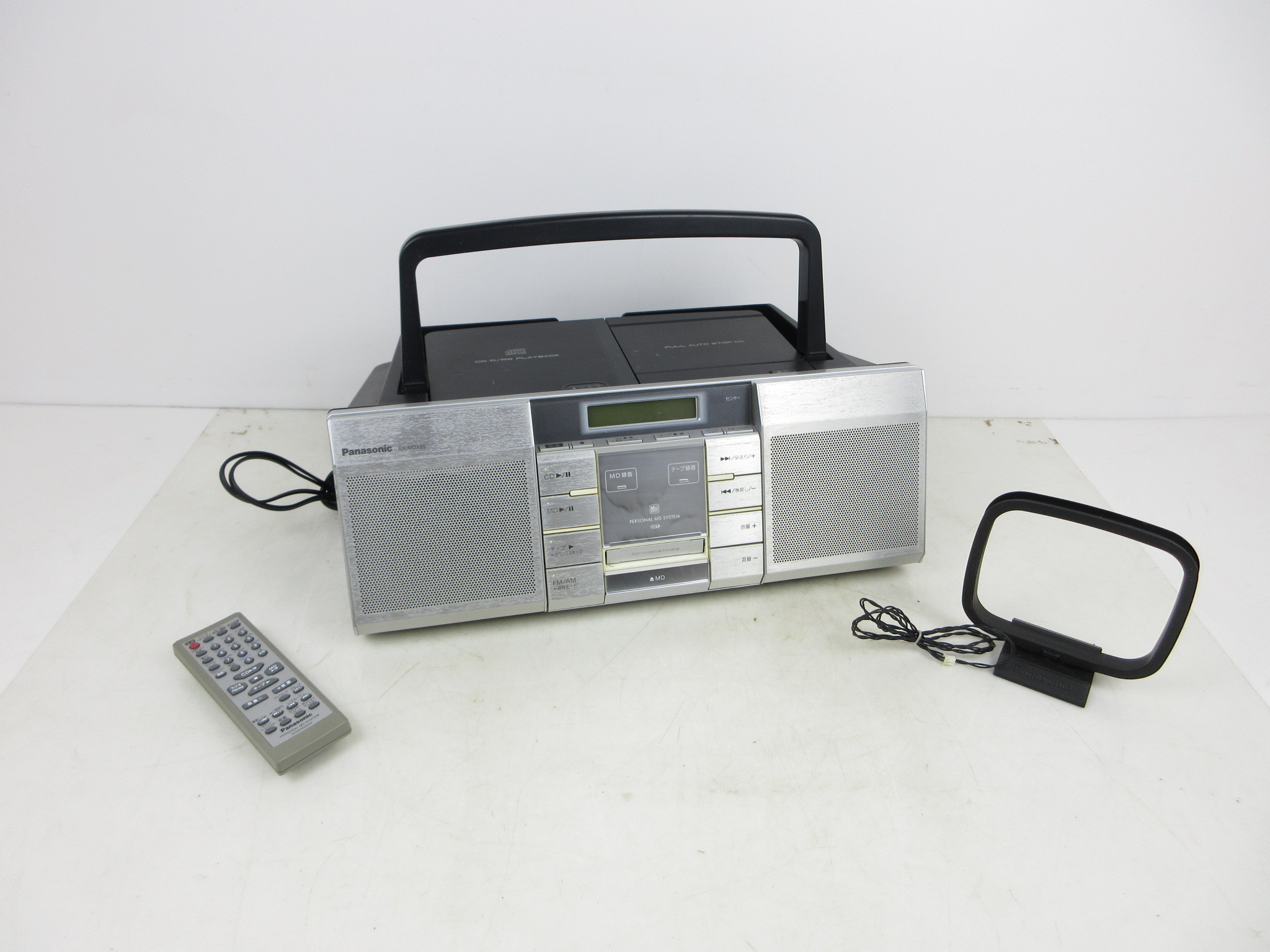 動作確認済】 パーソナルMDシステム Panasonic RX-MDX85 音響