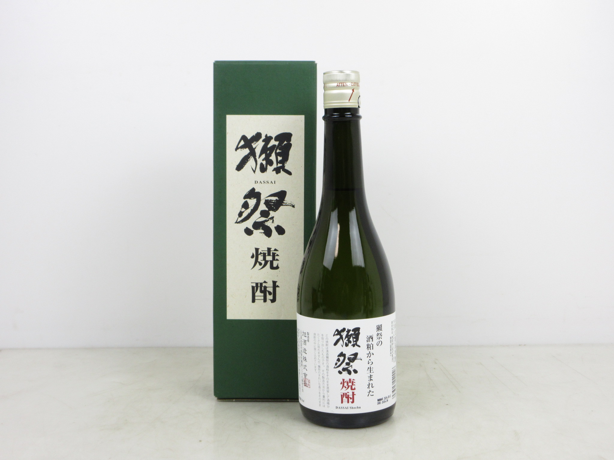 獺祭の酒粕から生まれた焼酎 39度 720ml 米粕取り焼酎
