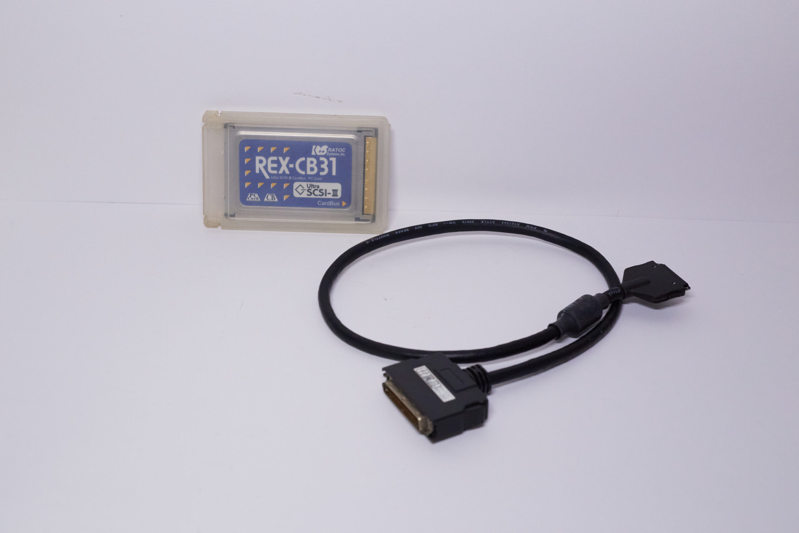 ラトックシステム RATOC SYSTEMS REX-CB31 UltraSCSI CardBus PCカード