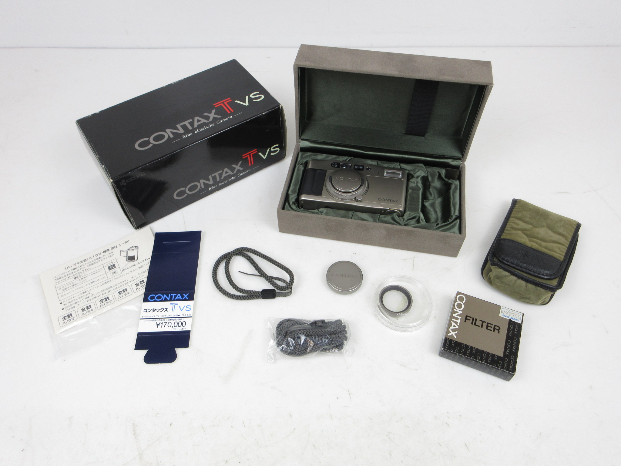 コンタックス CONTAX コンパクトフィルムカメラ TVS