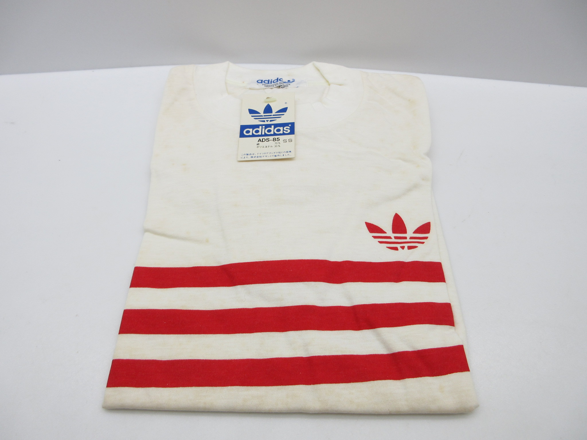 Tシャツ 80s ビンテージ adidas 正規アディダスジャージ