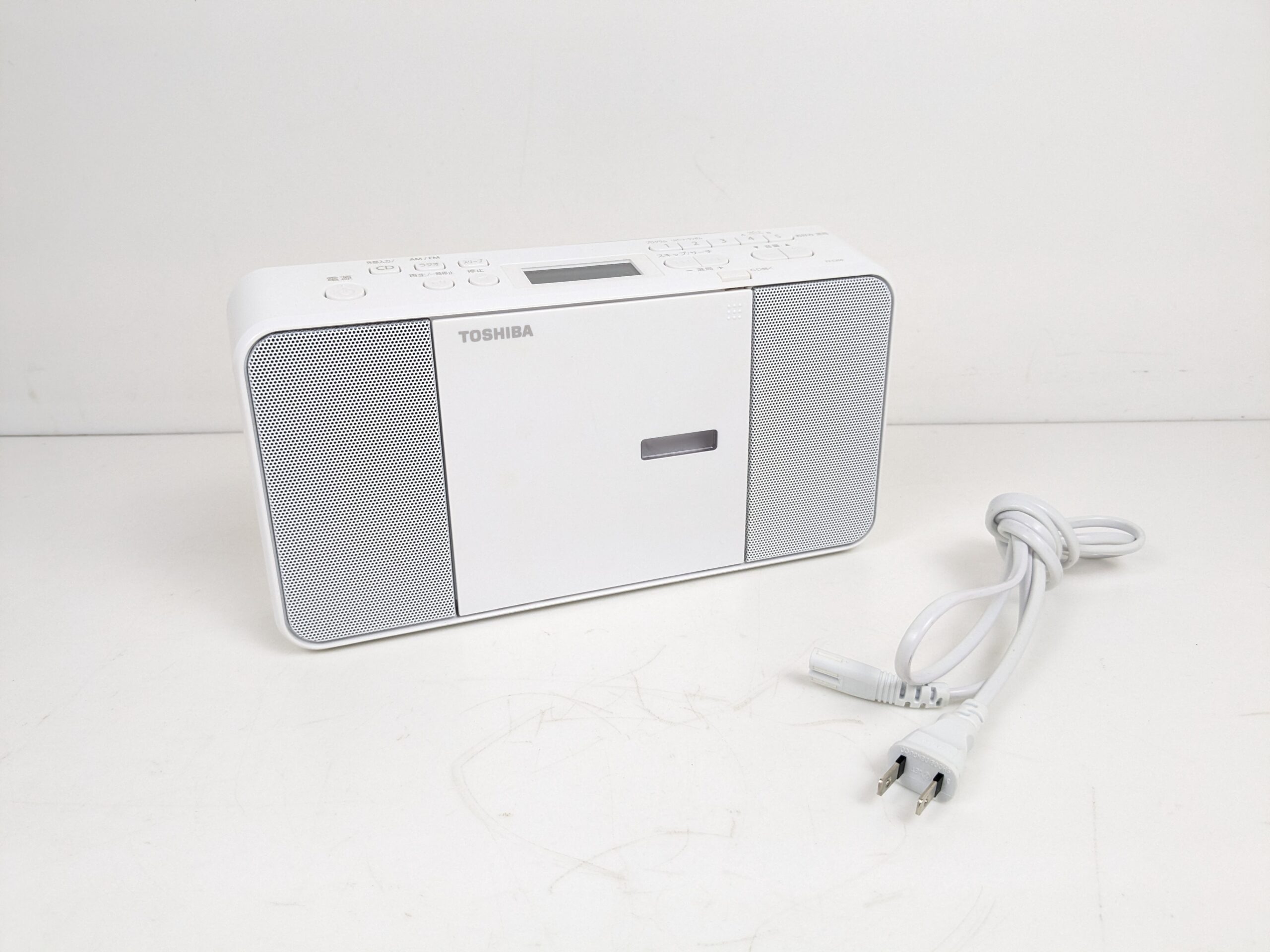 TOSHIBA(東芝) CDラジオ TY-C250-W ホワイト