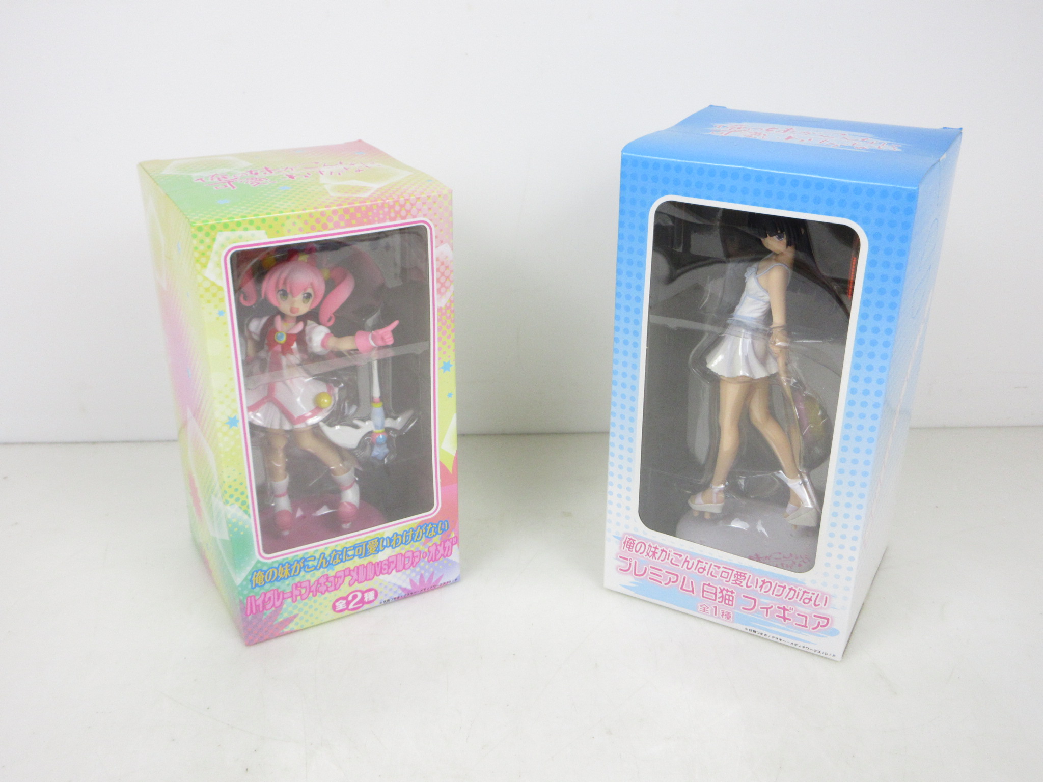 セガプライズ フィギュア 俺の妹がこんなに可愛いわけがない。 白猫 メルル VS アルファ・オメガ