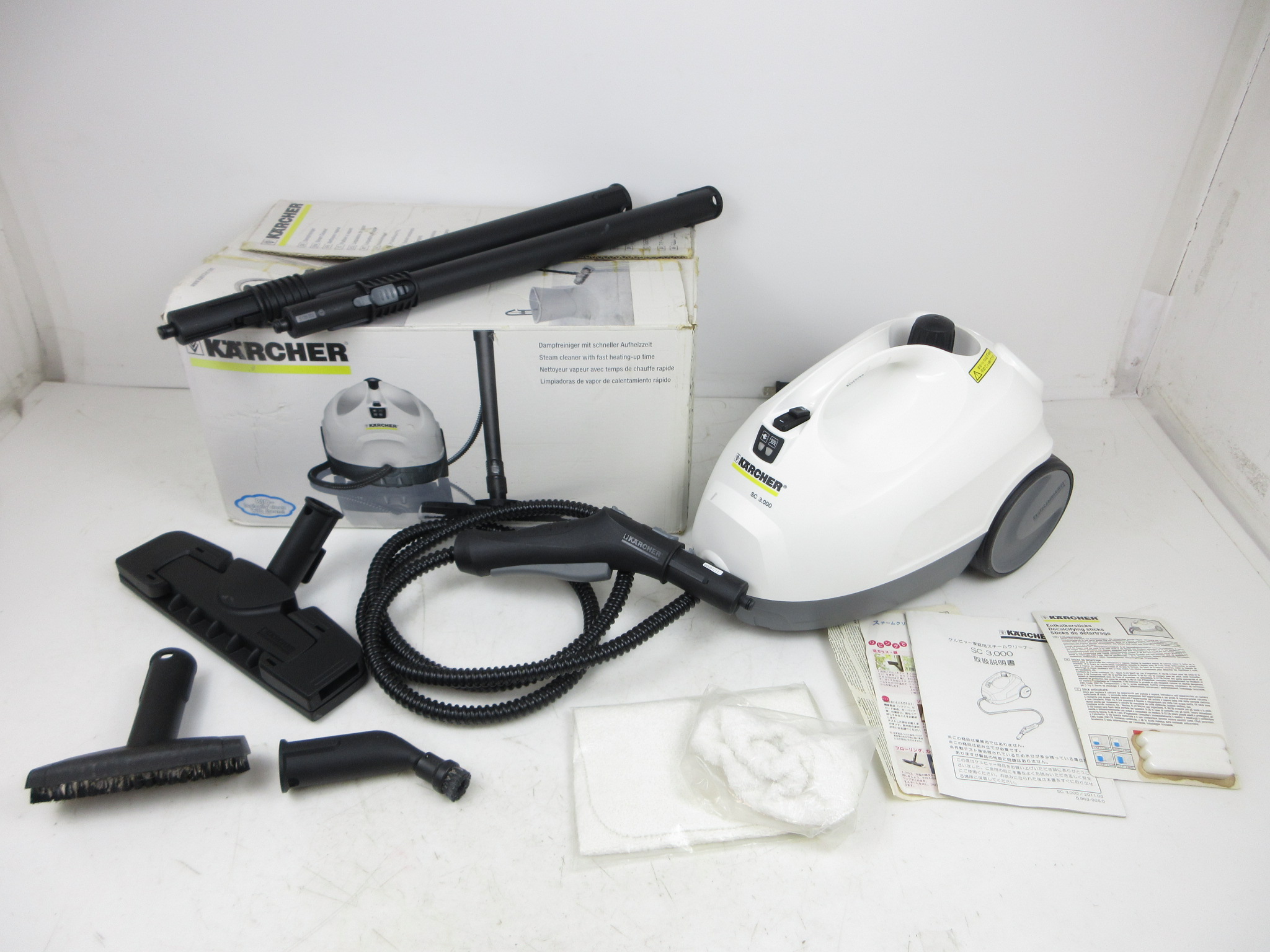 ケルヒャー 家庭用スチームクリーナー SC3.000
