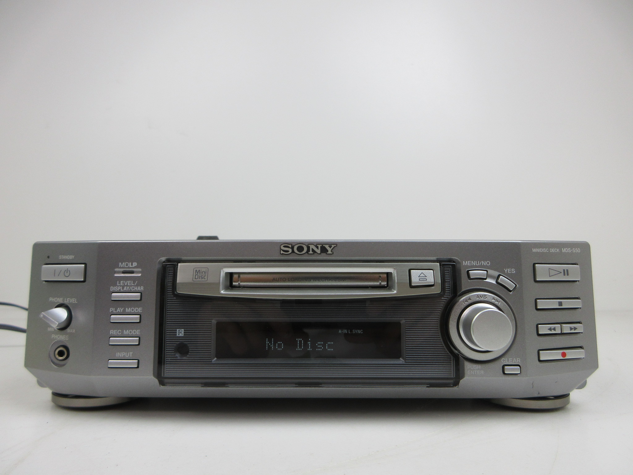 ソニー SONY MDデッキ MDS-S50
