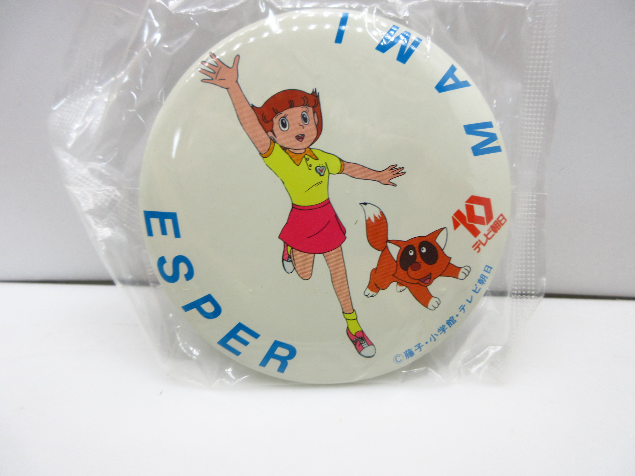 エスパー魔美 マミ 缶バッジ 藤子 小学館