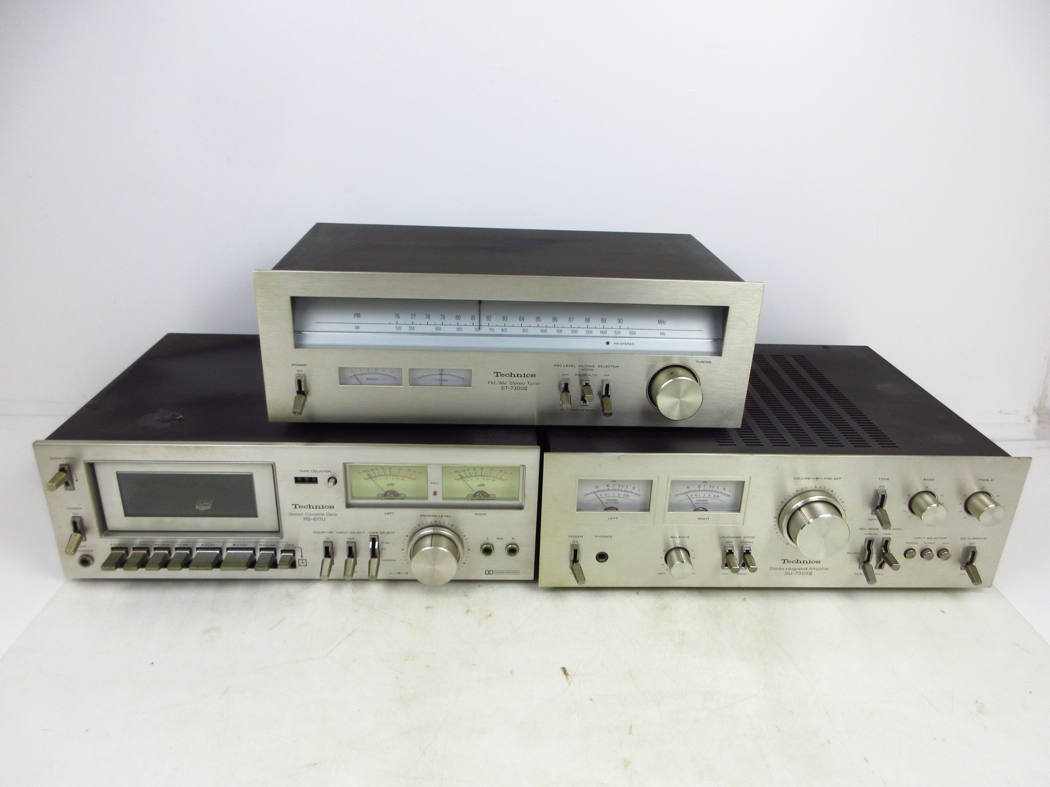 Technics テクニクス ST-7300Ⅱ RS-617U SU-7700Ⅱ オーディオセット