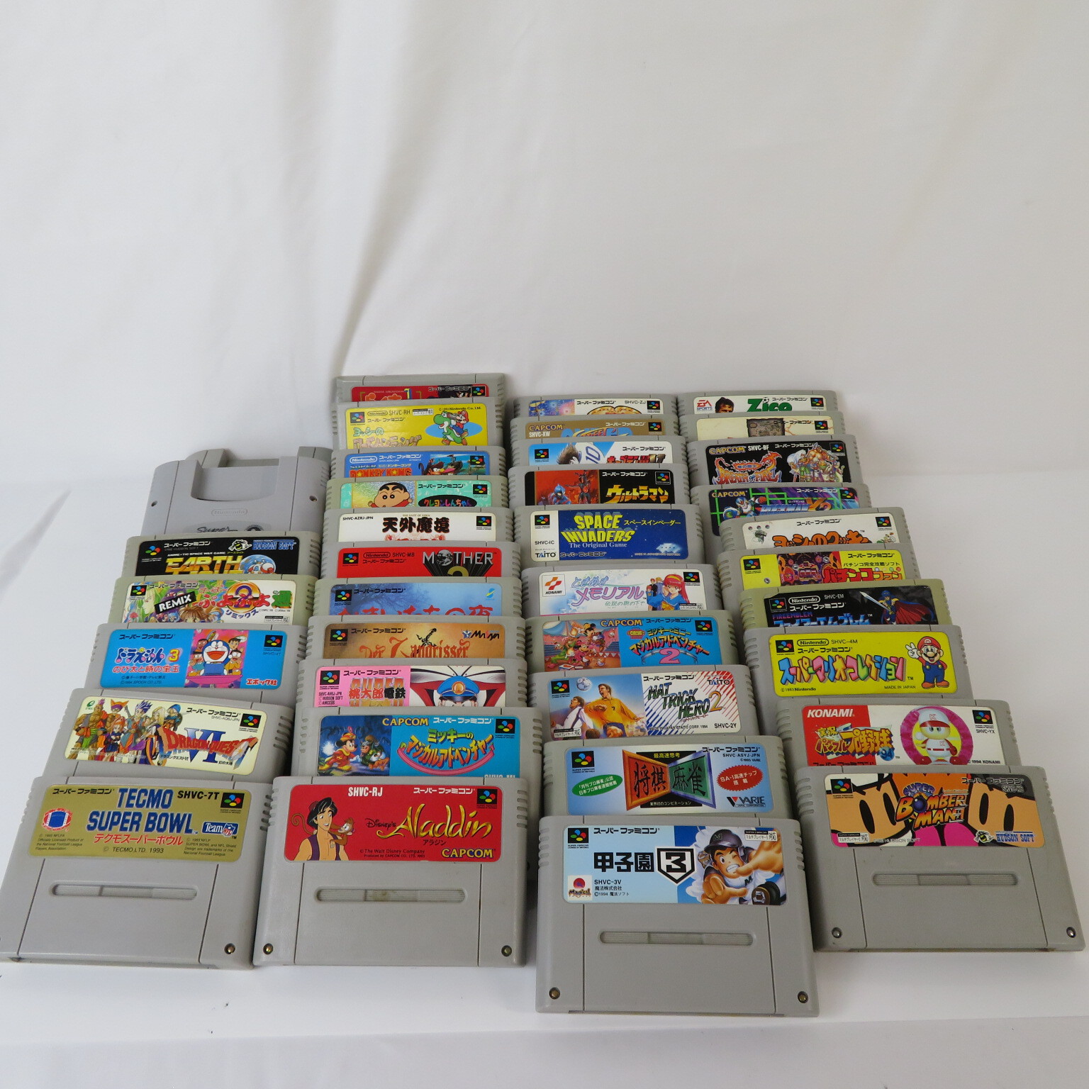 スーパーファミコンソフトまとめ