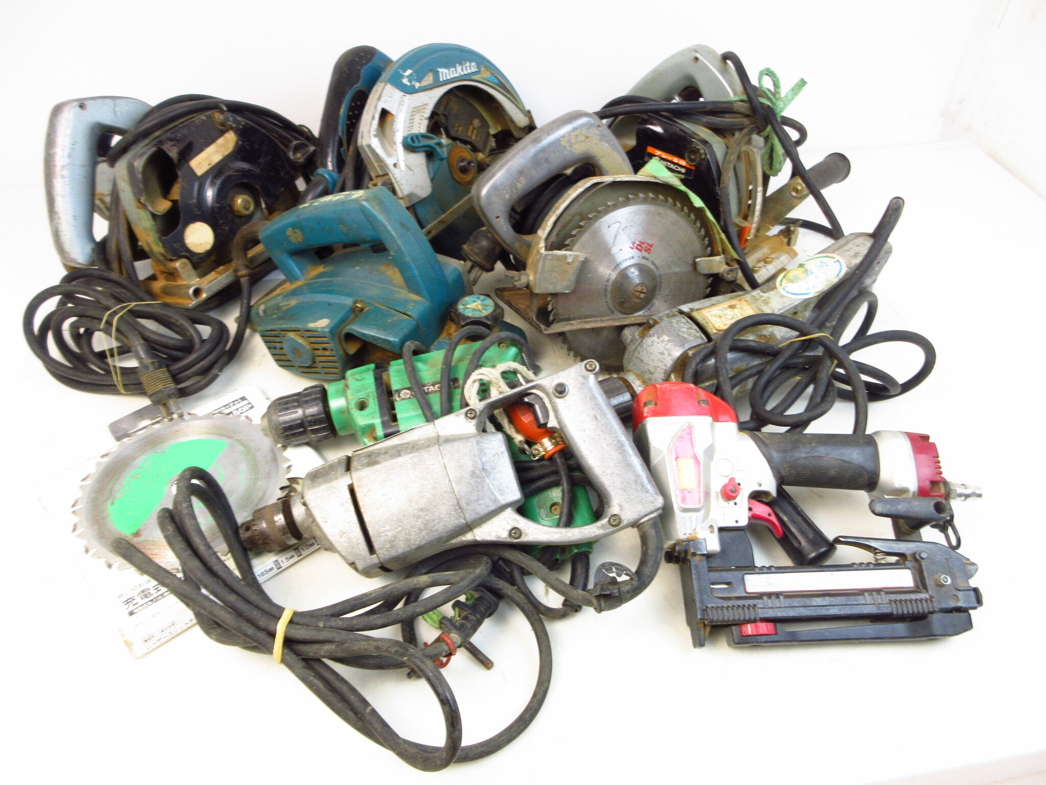 電動工具ジャンク品まとめ(丸鋸など）