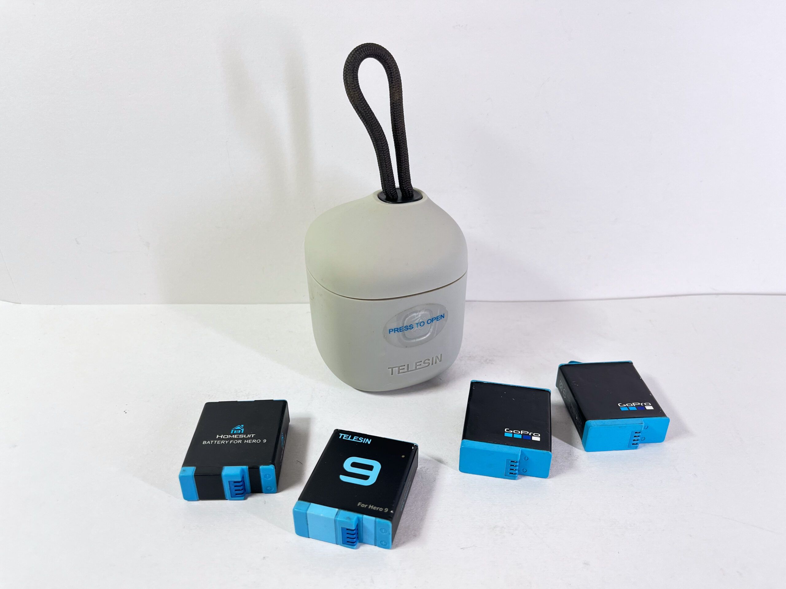 TELESIN 急速充電ボックス GoPro ゴープロ SPBL1B HERO 純正バッテリー