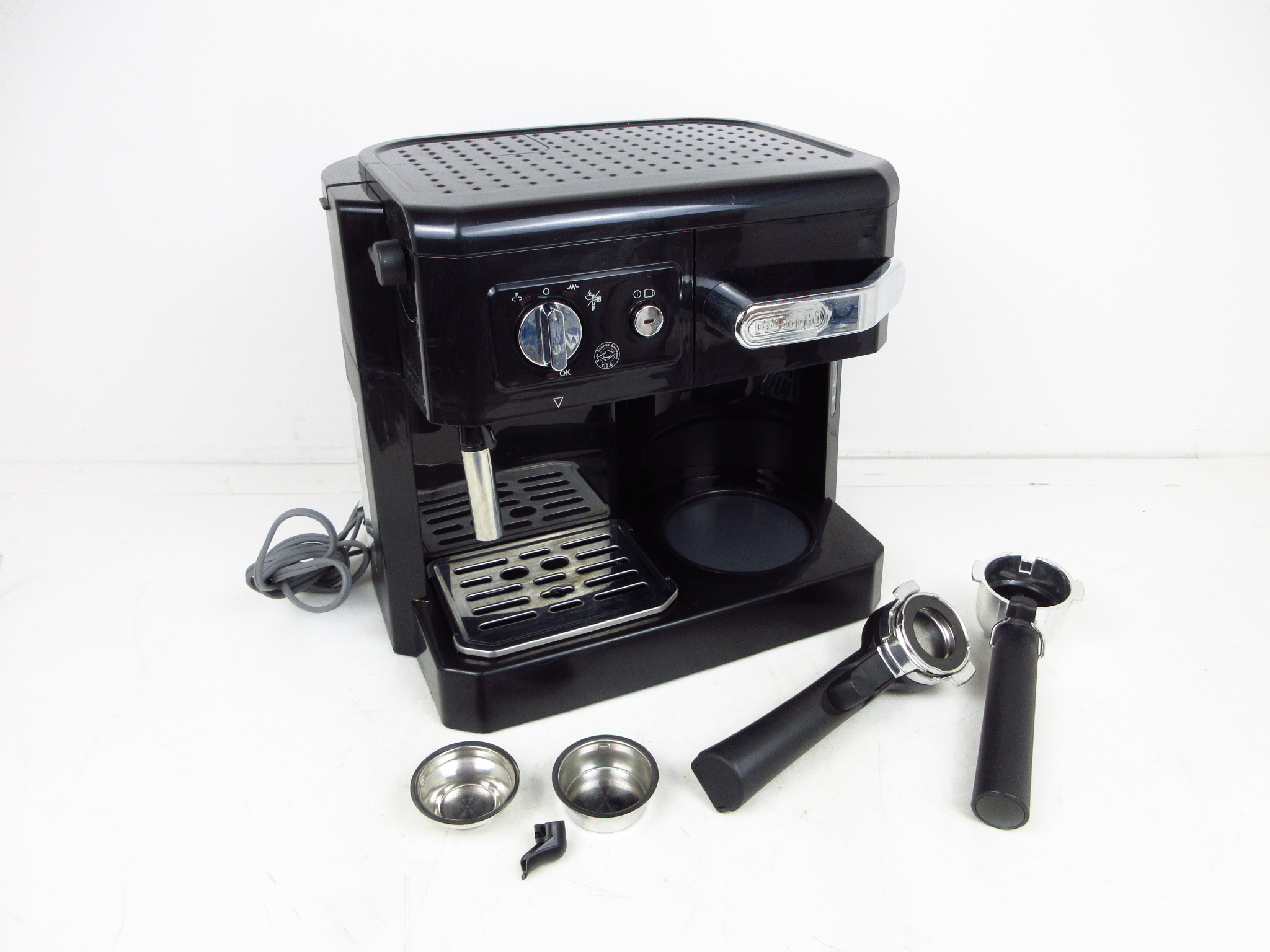 DeLonghi コンビコーヒーメーカー ブラック BCO410J-B
