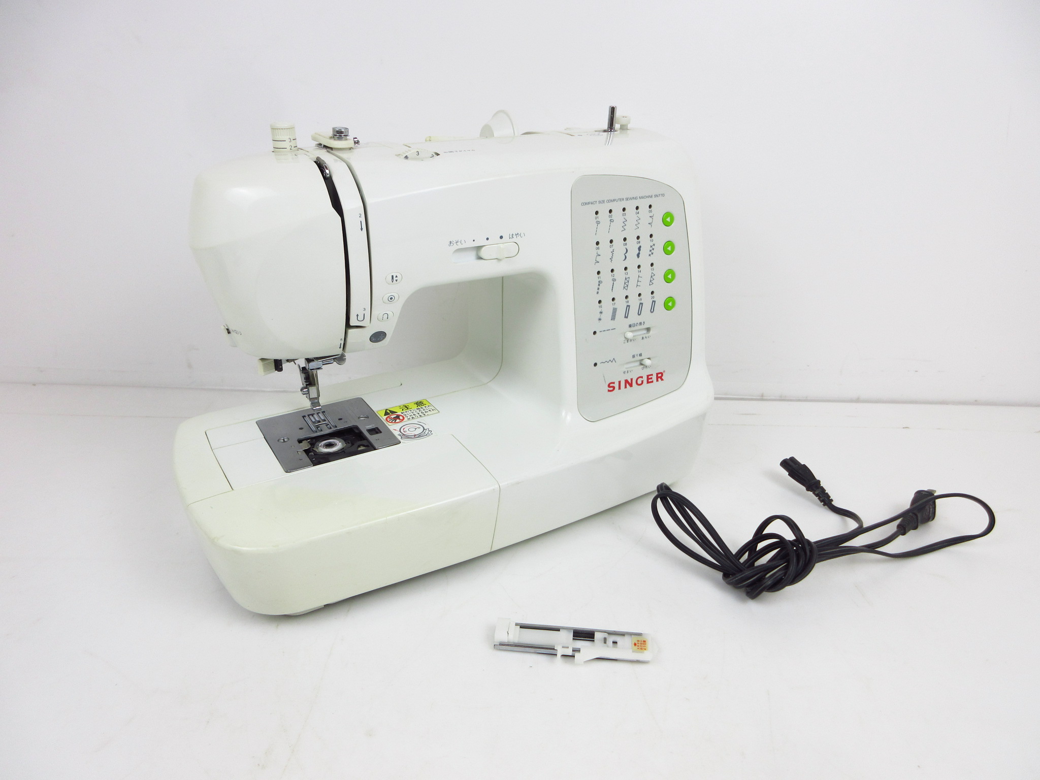 SINGER シンガー 電動ミシン SN770