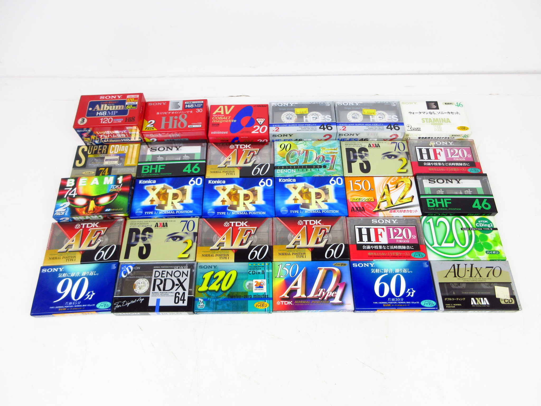 Konica カセットテープ XR・I 60分 XRI60N まとめ